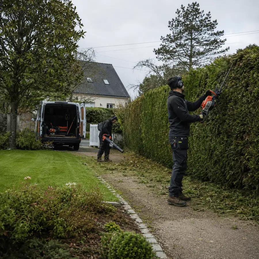 Le quotidien d'un jardinier chez Terra Paysage