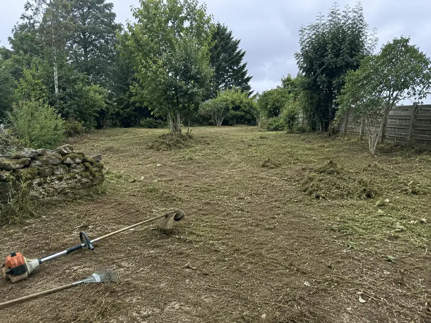 Débroussaillage de terrain à Rennes
