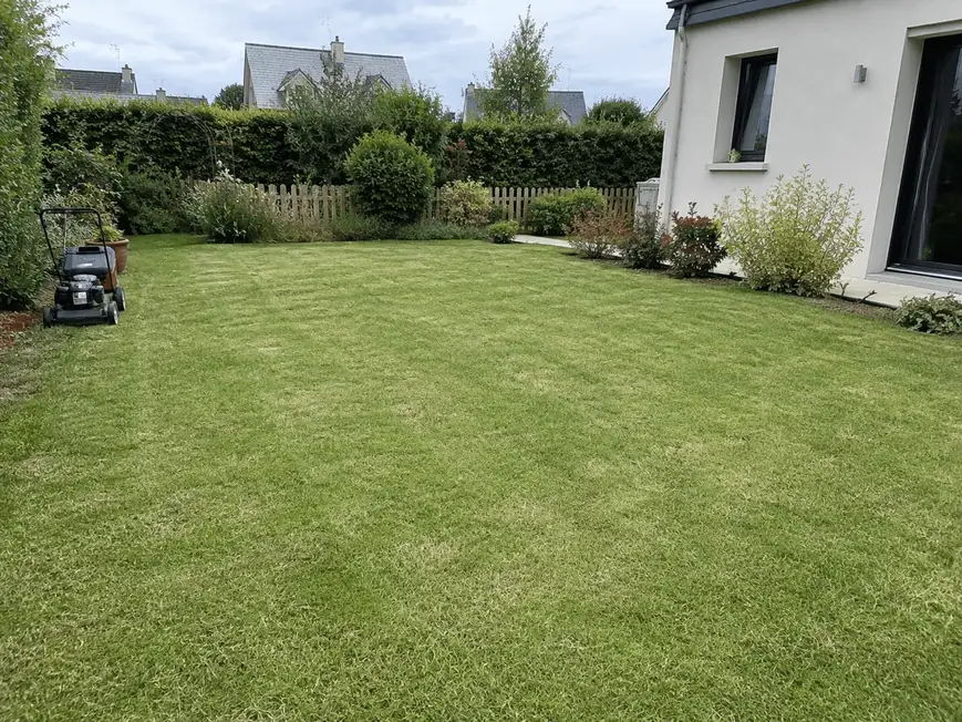 Tonte de pelouse à Rennes